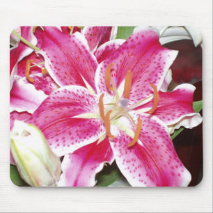 Stargazer Lily Mousepad Muismat