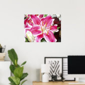 Stargazer Lily Print (Thuiskantoor)