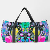 Stargazer Lily, Roos en Roze Hibiscus Collage Plunjezak (Voorkant)