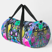 Stargazer Lily, Roos en Roze Hibiscus Collage Plunjezak (Rechterhoek)