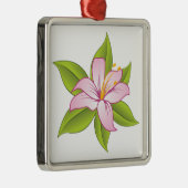 Stargazer lys rose ornement personnalisé (Droite)