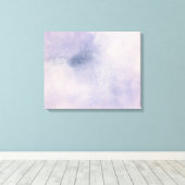 Stargazer | Paars en blauw Canvas Afdruk (Insitu (Houten vloer))