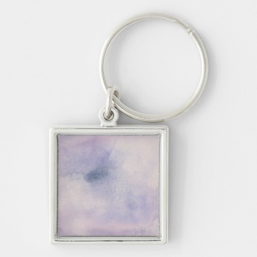 Stargazer | Paars en blauw Sleutelhanger (Voorkant)