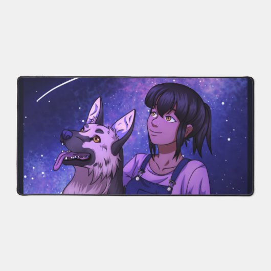 Stargazing avec un chien (Recto)