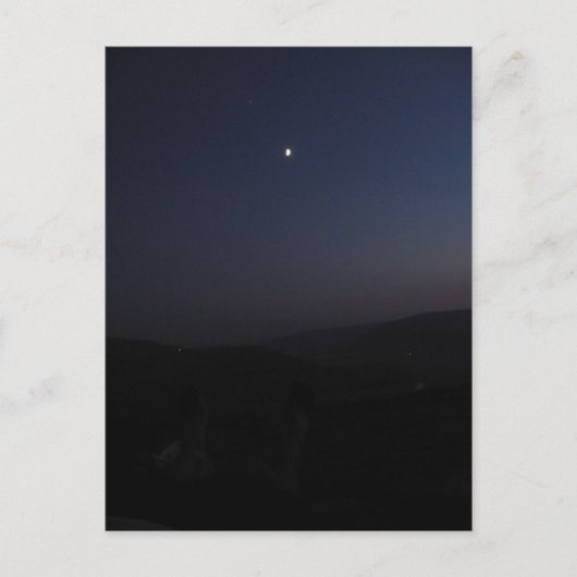 stargazing briefkaart (Voorkant)