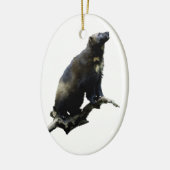 Stargazing Wolverine Keramisch Ornament (Links)