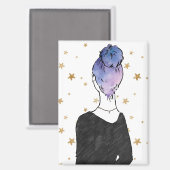 Stargirl Magnet Magneet (Voorkant / Achterkant)