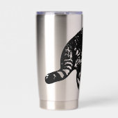 Starglow Tabby Peek Geïsoleerde Drinkbeker (Voorkant)