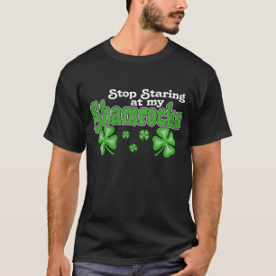 Staring Shamrocks (Donker) T-shirt