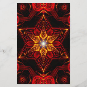 Staritual Fractal Briefpapier