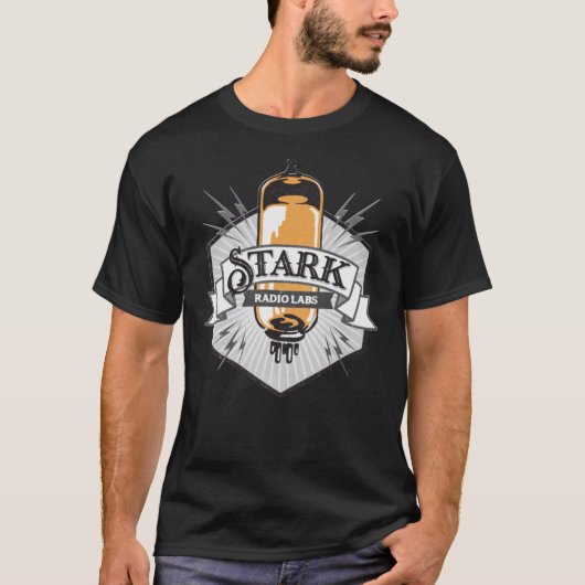 Stark Industries Throwback Logo T-shirt (Voorkant)