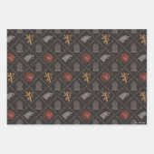 Stark, lannister, Targaryen, ijzertroonpatroon Inpakpapier Vel (Voorkant 2)