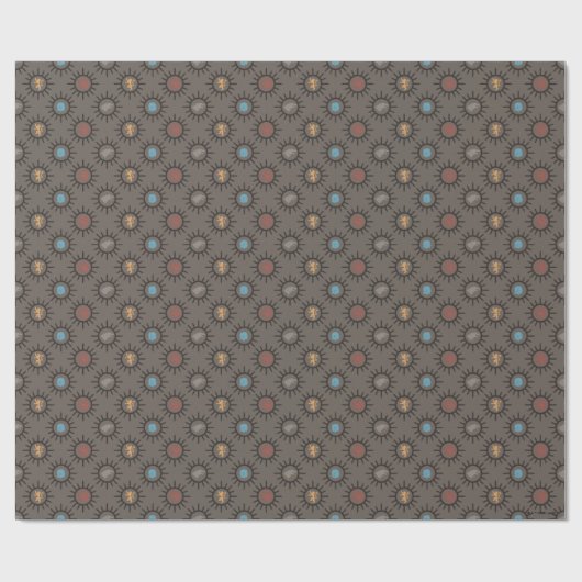 Stark, Lannister, Targaryen, Night King Pattern Cadeaupapier (Vlak)