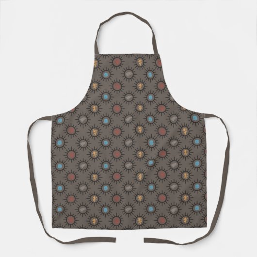 Stark, Lannister, Targaryen, Night King Pattern Schort (Voorkant)