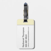 Stark Sigil - Winter komt eraan Bagagelabel (Achterkant verticaal)