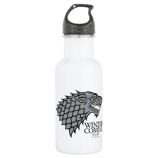 Stark Sigil - Winter komt eraan Waterfles (Voorkant)