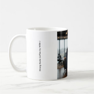 Starke wortels mok positieve vibraties & positieve
