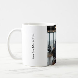 Starke wortels mok positieve vibraties & positieve