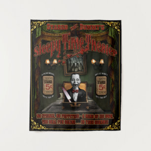 Starko the Dummy Sideshow Banner Wandkleed