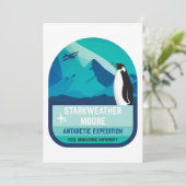 Starkweather-Moore Antarctic Expedition Kaart (Staand voorkant)