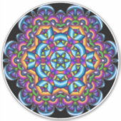 Starlet Mandala Sticker (Voorkant)