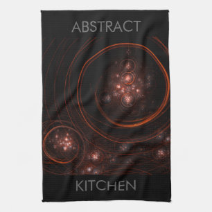Starlight Abstracte Art Kitchen Towel Theedoek
