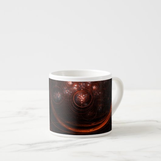 Starlight Art Abstrait Espresso Mug (Devant droit)