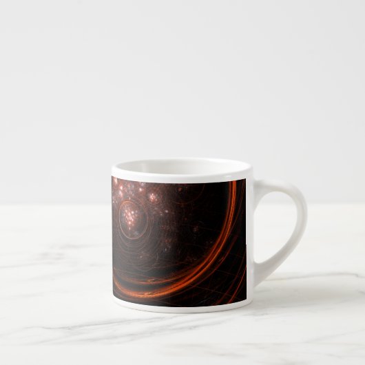 Starlight Art Abstrait Espresso Mug (Droite)