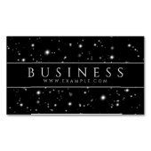 Starlight Black Magnetisch Visitekaartje (Voorkant)