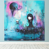 Starlight Canvas Afdruk (Insitu (Houten vloer))