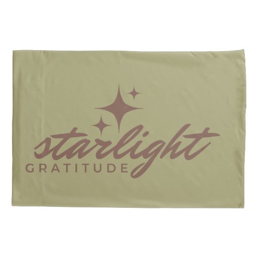 starlight gratitude kussensloop (Achterkant)