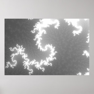 Starlight in zwart-wit poster