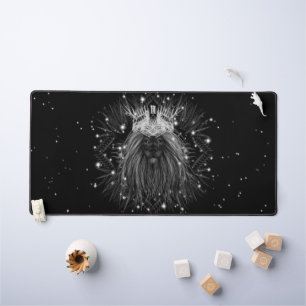 Starlight-leeuw met kroonmonogram bureaumat