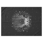 Starlight-leeuw met kroonmonogram tafelkleed (Voorkant (Horizontaal))