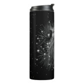 Starlight-leeuw met kroonmonogram thermosbeker (Gedraaid links)