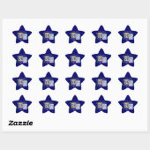 Starlight Lullaby Star Shaped Sticker (Vel)