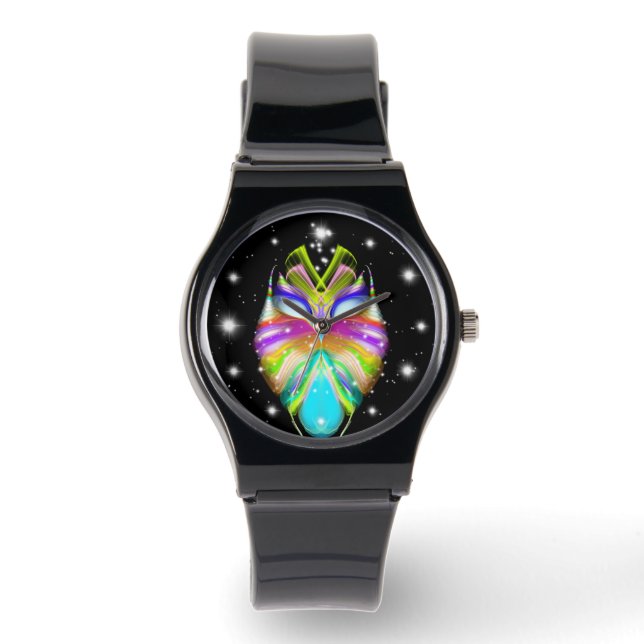 Starlight Oracle Owl Horloge (Voorkant)