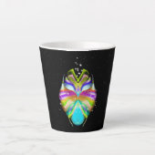 Starlight Oracle Owl Latte Mok (Voorkant)