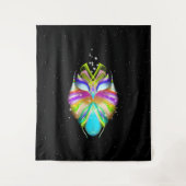 Starlight Oracle Owl Wandkleed (Voorkant)