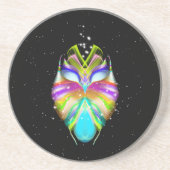 Starlight Oracle Owl Zandsteen Onderzetter (Voorkant)