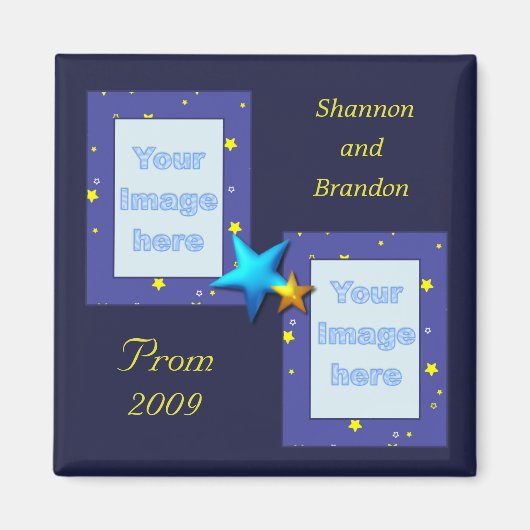 Starlight Prom fotomagneet Magneet (Voorkant)