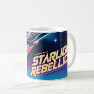 Starlight Rebellion Retro Pop Culture café tasse