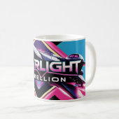 Starlight Rebellion Retro Pop Culture café tasse (Devant droit)