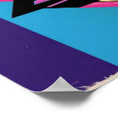 Starlight Rebellion Retro Pop Cultuur Poster 80s- (Hoek)