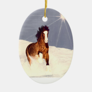 Starlight Run Keramisch Ornament