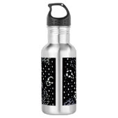 Starlight Silkscreen flask design Waterfles (Achterkant)