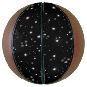 Starlight Sparkles Black en White Stars Basketbal (Verticaal)