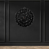 Starlight Sparkles Black en White Stars Dartbord