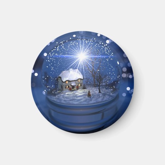 Starlight Wereldbol Magnet Magneet (Voorkant)