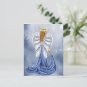 Starlit Angel Briefkaart (Staand voorkant)